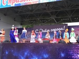 В рамках празднования Дня города состоялся межнациональный конкурс «Коса – девичья краса»