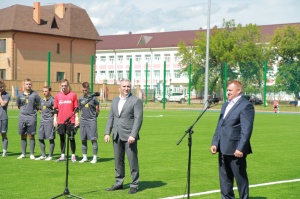 31 июля в спортивном комплексе «Локомотив» г. Ишима состоялось торжественное открытие нового футбольного поля!